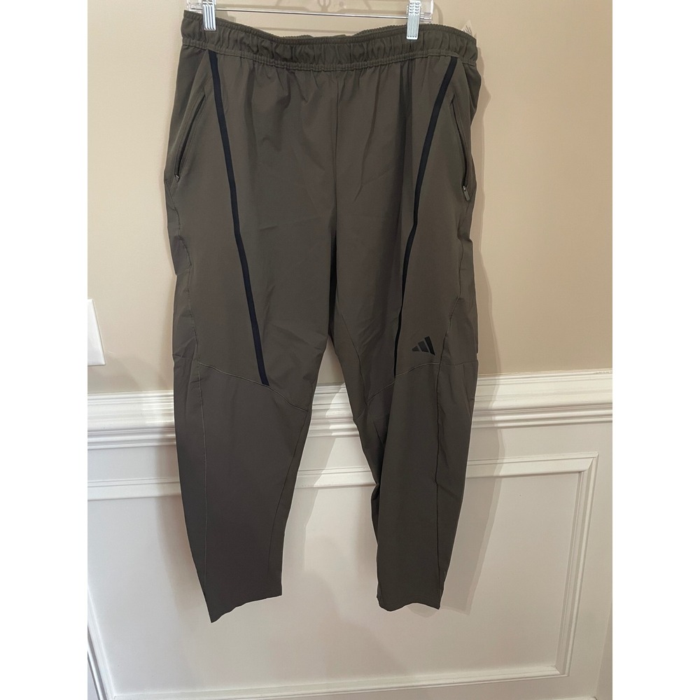 Adidas Designed for Training Pro Series Pants Olive Green Black Size XL NWOT